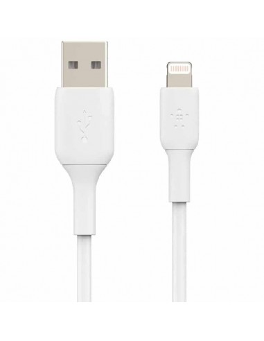 Câble iPhone Lightning vers USB-A Belkin 1m - Blanc