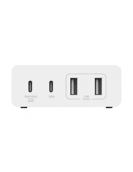 Chargeur GaN 4-Ports BOOST CHARGE Pro 108 W - Blanc