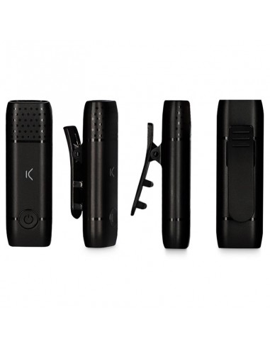 Microphone sans fil Ksix Type-C - Noir