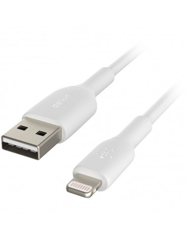 Cable Lightning Vers USB-A Belkin 1m - Blanc