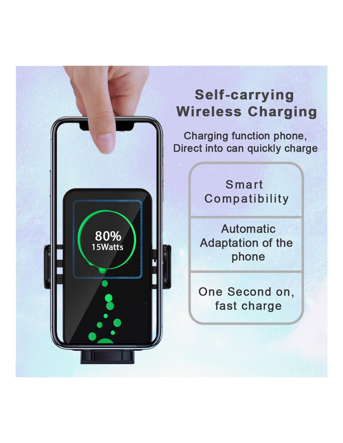Support Portable Voiture Chargeur
