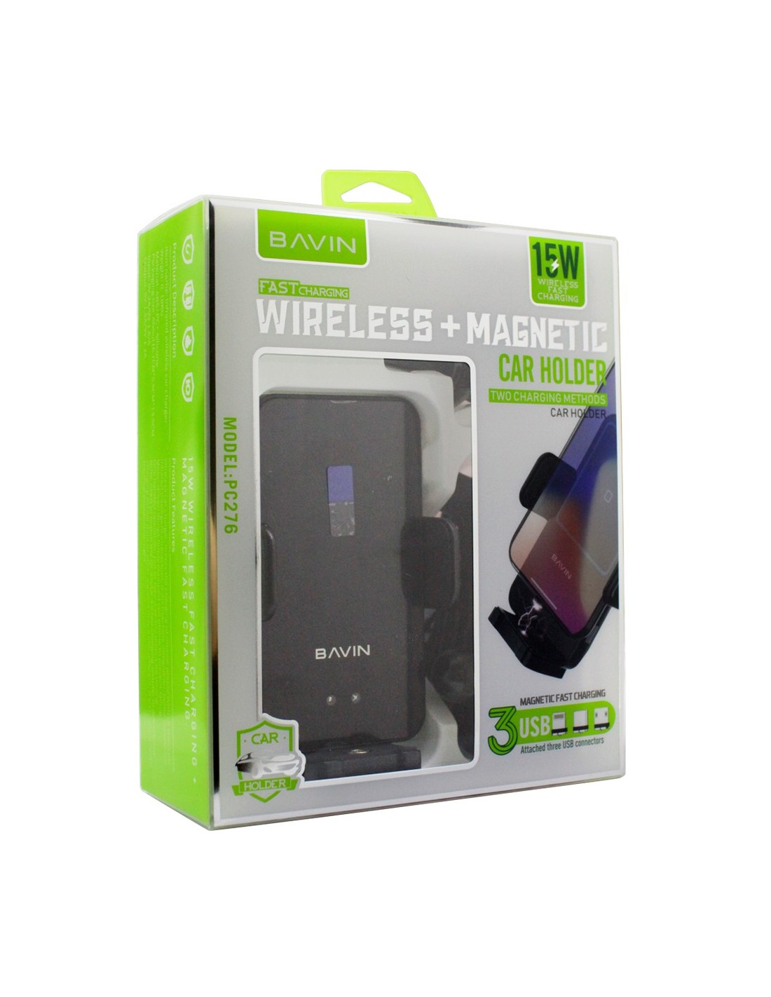 Universal - Voiture Porte Téléphone Portable Chargeur Sans Fil Prise d'Air Support  pour 1211 XR X Support pour Téléphone Portable