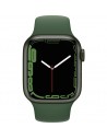 Apple Watch S7 GPS Boîtier alu Vert 41mm Bracelet Sport Vert