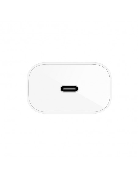 Chargeur Rapide Secteur Belkin USB-C 25W - Blanc