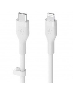 Cable USB-C Vers Lightning Belkin 3M - Blanc