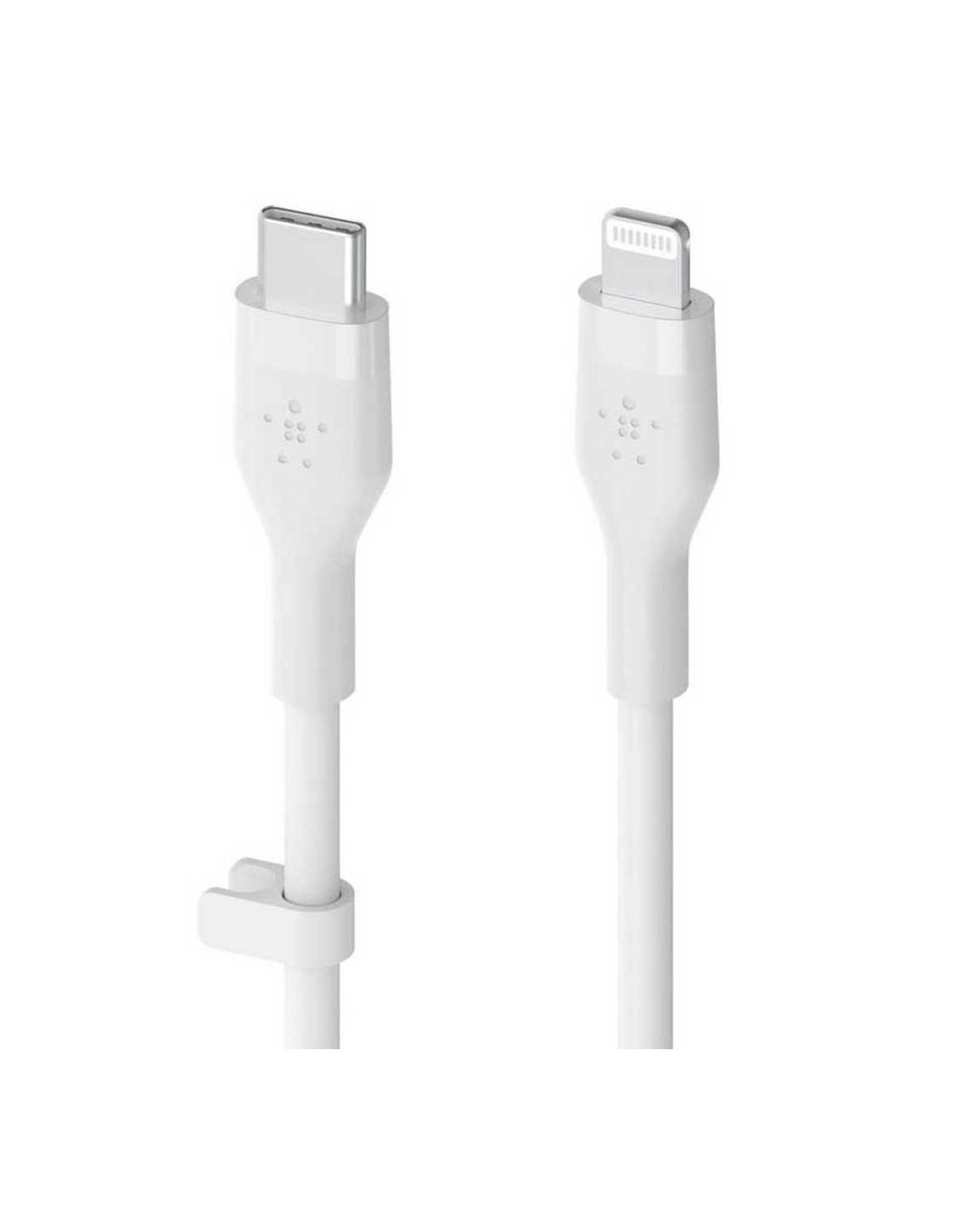 Cable USB C Lightning 2m Blanc 3A uvc - pas cher