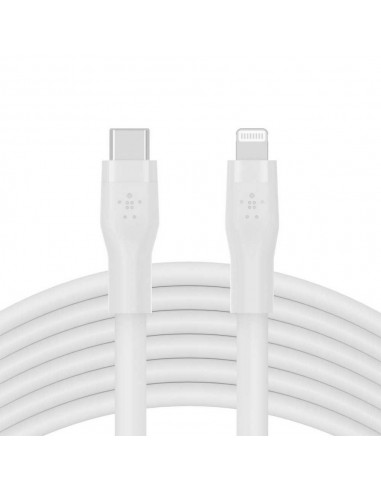 Câble USB-C Vers Lightning Belkin 3M - Blanc