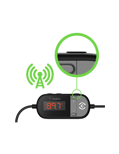 metteur TuneCast¨ 3,5 mm vers FM avec chargeur...