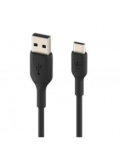 Cable USB-C Vers USB-A Belkin 15cm - Noir 2