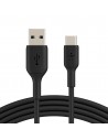 Cable USB-C Vers USB-A Belkin 15cm - Noir