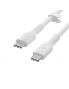 Cable USB-C Vers USB-C Belkin 3M - Blanc 2