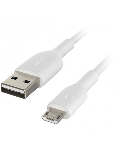Cable micro-USB Vers USB-A Belkin 1m - Blanc