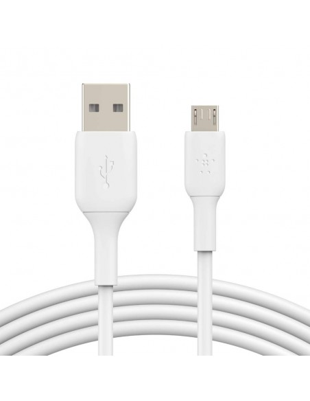 Cable micro-USB Vers USB-A Belkin 1m - Blanc