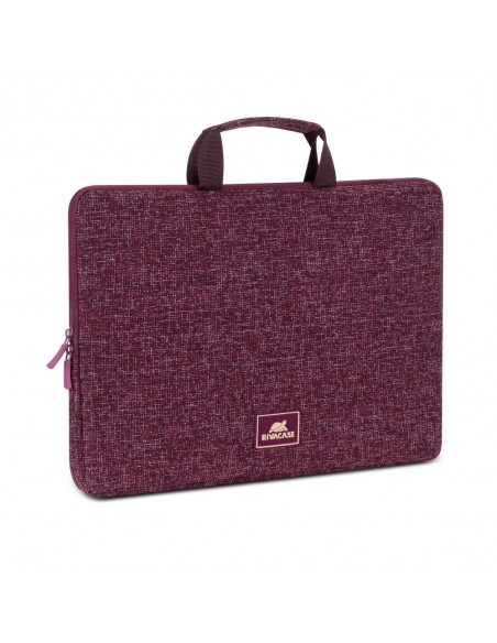 Housse RIVACASE ordinateur portable jusqu'à 13.3'' - Rouge bordeaux