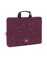 Housse RIVACASE ordinateur portable jusqu'à 13.3'' - Rouge bordeaux