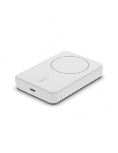 Power Bak BelkinBOOST CHARGE Magnétique 5K Avec Support - White