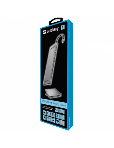 USB-C Docking Station Sandberg 10 en 1
