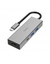 Hub USB-C Hama  4 Ports 2 USB-A /  USB-C / HDMI