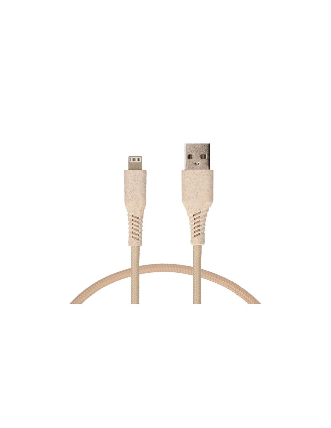 Cable USB Lightninig Eco Friendly KSIX 1M