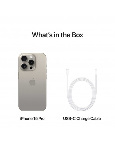 iPhone 15 Pro 128GB - Natural Titanium