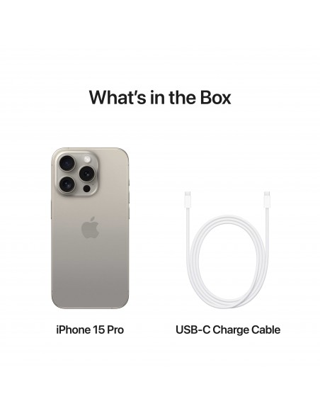 iPhone 15 Pro 128GB - Natural Titanium