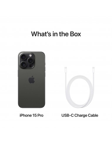 iPhone 15 Pro 128GB - Black Titanium