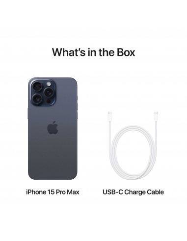 iPhone 15 Pro Max 256GB - Blue Titanium