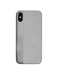 COQUE METALLIC SO SEVEN IPHONE X/XS - SILVER