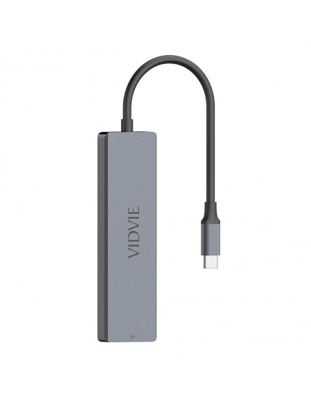 Hub Type-C Vidvie 6 en 1 - Dark Grey