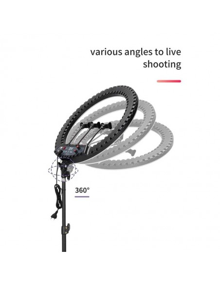 Selfie Ring Light Professionnel FM-21R 21"