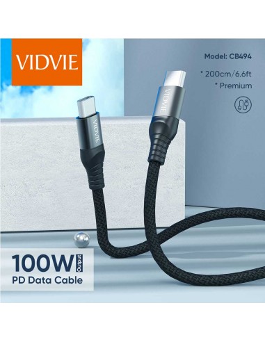 Cable Vidvie Type-C 2M