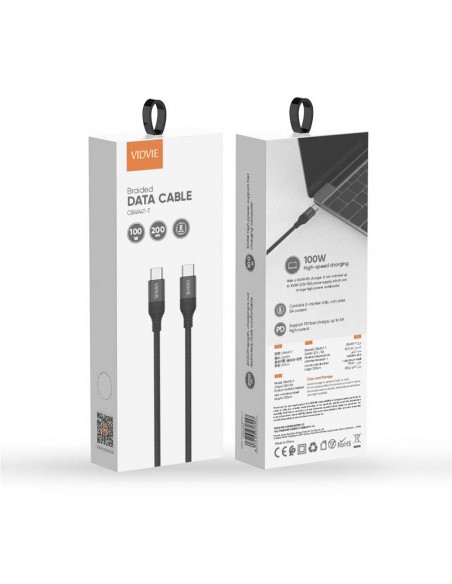 Cable Vidvie Type-C 2M