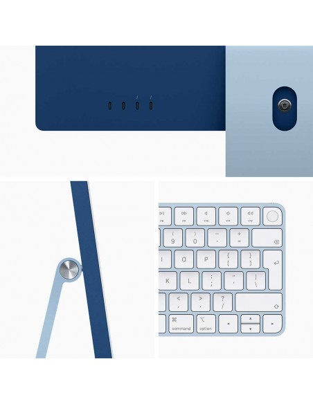 iMac 24" Apple M1 8C CPU 8C GPU SSD 512Gb 8Gb- Bleu