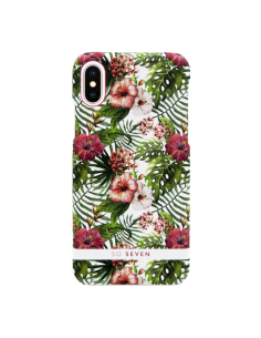 COQUE SO SEVEN RIO HIBISCUS IPHONE X/XS - PINK