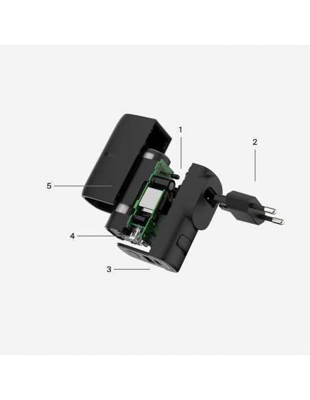 Chargeur Secteur Belkin Hybride 25W + Power Bank 5k