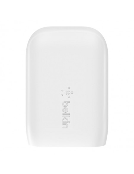 Chargeur rapide secteur BELKIN Double port USB-C / USB - 37W - Blanc