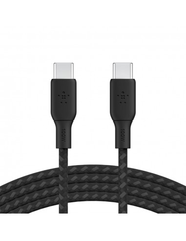 Cable USB-C Vers USB-C Belkin 1M - Black