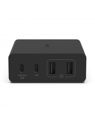 Chargeur GaN 4 Ports Belkin 108W - Black