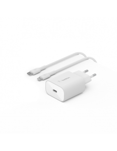 Chargeur Secteur Belkin USB-C PPS 25W + Câble USB-C Vers...