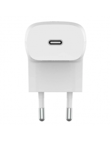 Chargeur Rapide Secteur Belkin USB-C 20W - Blanc