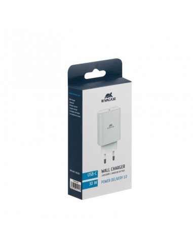 Chargeur Secteur RIVACASE 30W USB-C - Charge...