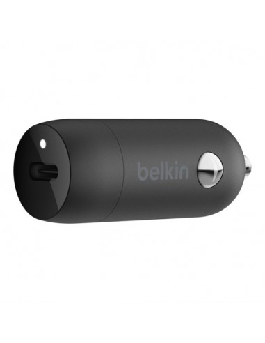 Chargeur de Voiture Belkin USB-C 30W Noir - Charge Rapide & Compact