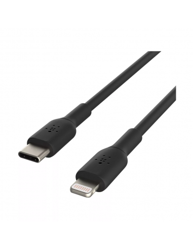 Cable Lightning Vers USB-C Belkin 1m - Black