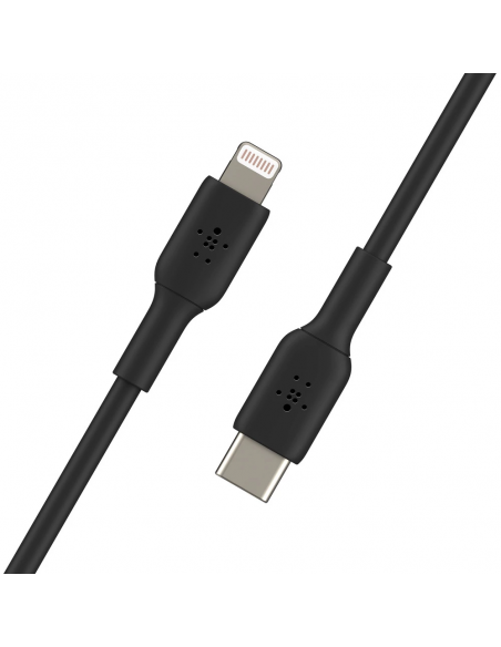 Cable Lightning Vers USB-C Belkin 1m - Black