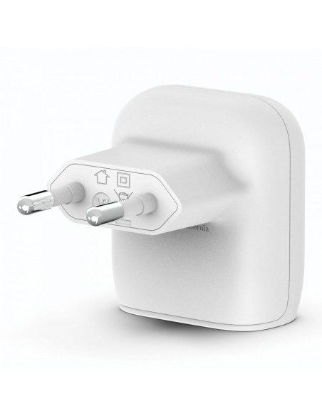Chargeur Secteur KSIX USB-C Avec Cable USB-C Vers Lightning 20W- Blanc