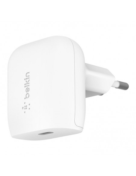 Chargeur Secteur KSIX USB-C Avec Cable USB-C Vers Lightning 20W- Blanc