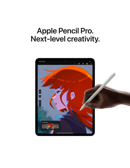 iPad Pro 13" M4 WiFi 256GB with standard glass- Silver