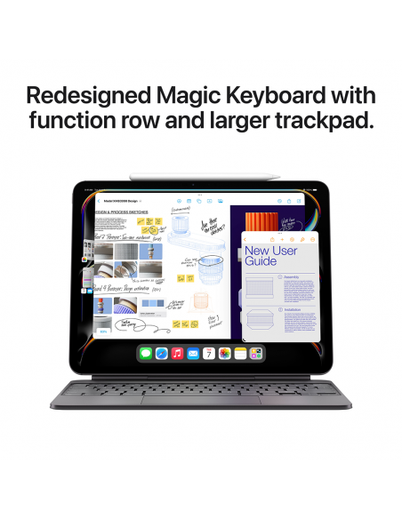 iPad Pro 13" M4 WiFi Cellular 256GB with Standard glass -Silver