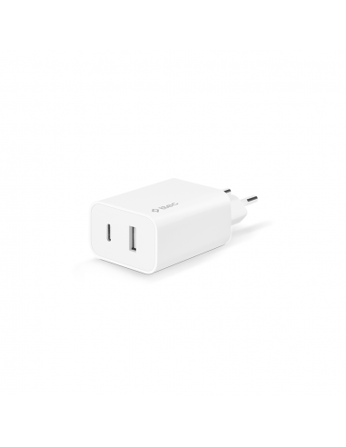 Smart Chargeur Rapide Secteur TTEC USB-C / USB-A 32W - Blanc