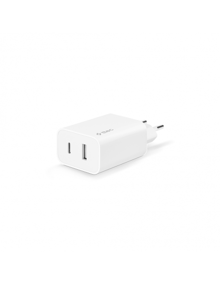 Smart Chargeur Rapide Secteur TTEC USB-C / USB-A 32W - Blanc